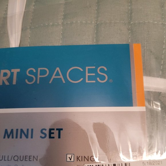 Comfort Space Quilt Mini Set/ KING / New - Picture 5 of 5